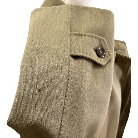 GUCCI VINTAGEfully lined tan trench coat SZ XL